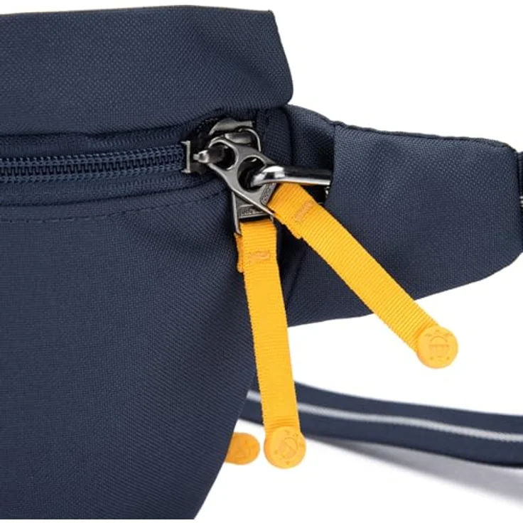 Pacsafe Go Sling Pack, Umhängetasche mit RFID-Blocker, Schlitzschutz, 2,5 l Volumen, Coastal Blue – Bild 10
