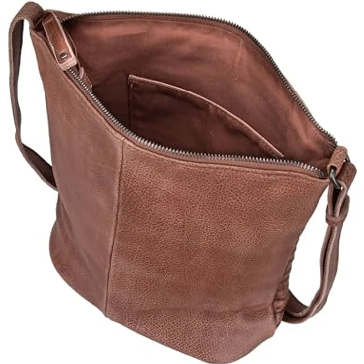 FredsBruder Gürtelinchen Umhängetasche, Leder 23 cm, in klassischem Schwarz – Bild 4