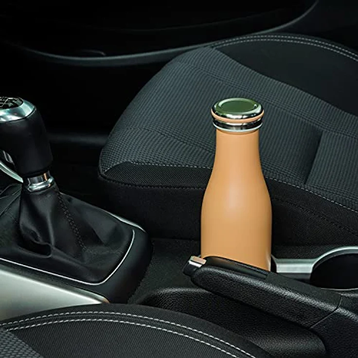 Lurch 240941 Thermo-Flasche für heiße und kalte Getränke aus Doppelwandigem Edelstahl, 0,5l, – Bild 6