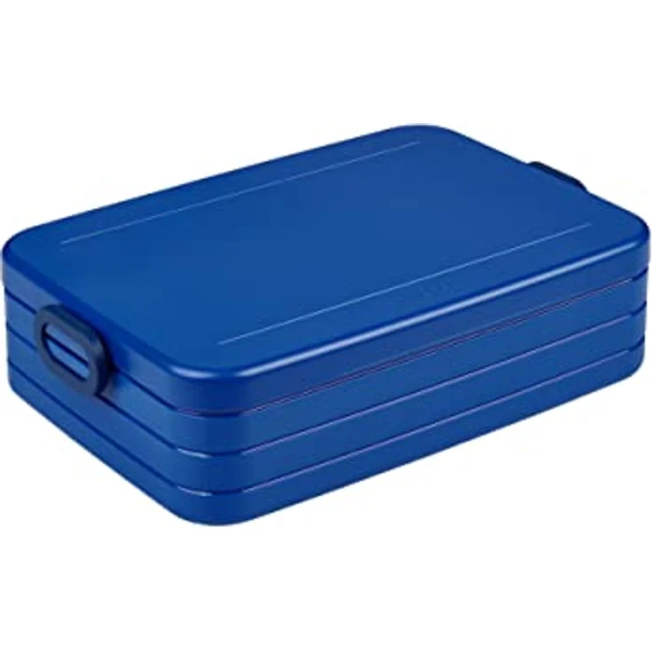 Mepal - Lunchbox Take A break large - Brotdose mit Trennwand - Geeignet fur bis zu 8 butterbrote - 1500 ml - Vivid blue – Bild 1
