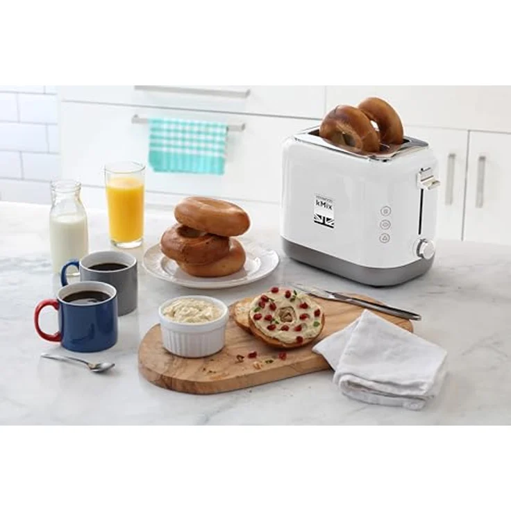 Kenwood kMix Toaster TCX751WH, weiß, 2-Schlitz-Toaster, 900 Watt, neue Serie – Bild 4