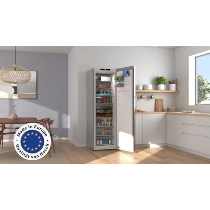 Bosch GSN36VLDG, Gefrierschrank mit 334 l Nutzinhalt, no frost, perlgrau matt – Bild 2