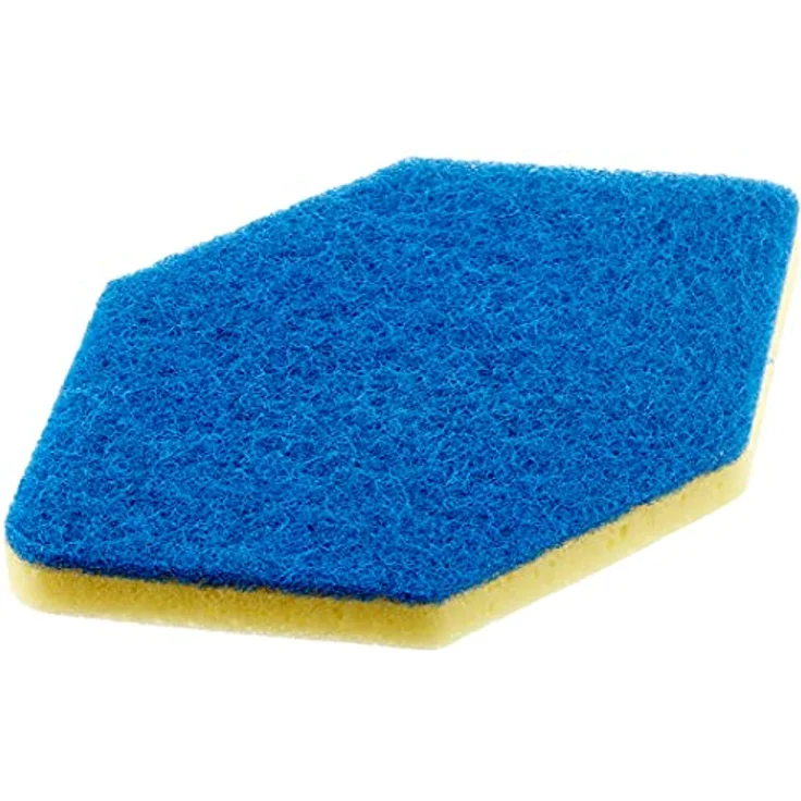 Vileda Bad Blitz Ersatzschwamm, hexagonale Form, für die Badreinigung, kein Verkratzen – Bild 3