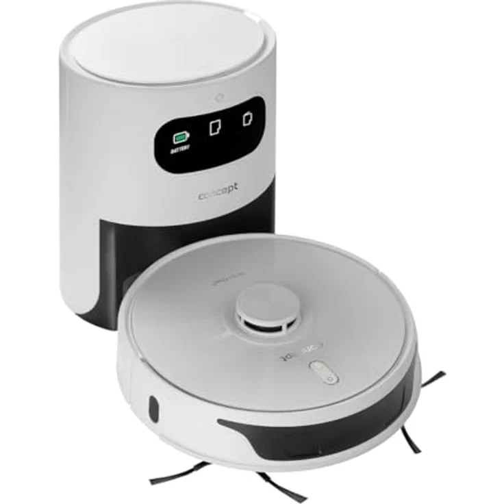 Concept VR3450 Laser 3D Pulizia Perfetta 2in1, Staubsauger Roboter mit Laser-Navigation und integriertem Wischsystem – Bild 1