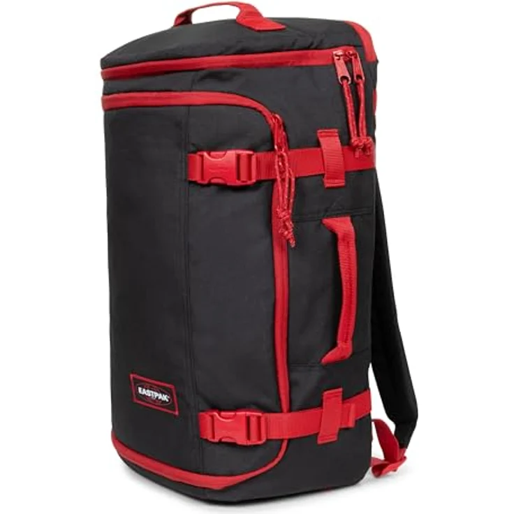 Eastpak Carry Pack, Polyester Daypack mit Laptopfach, Rückenpolsterung und Außentaschen – Bild 3