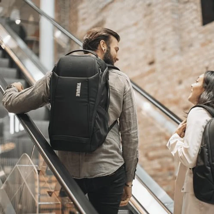 Thule Accent Rucksack 28L (2021), Schwarz – Bild 6