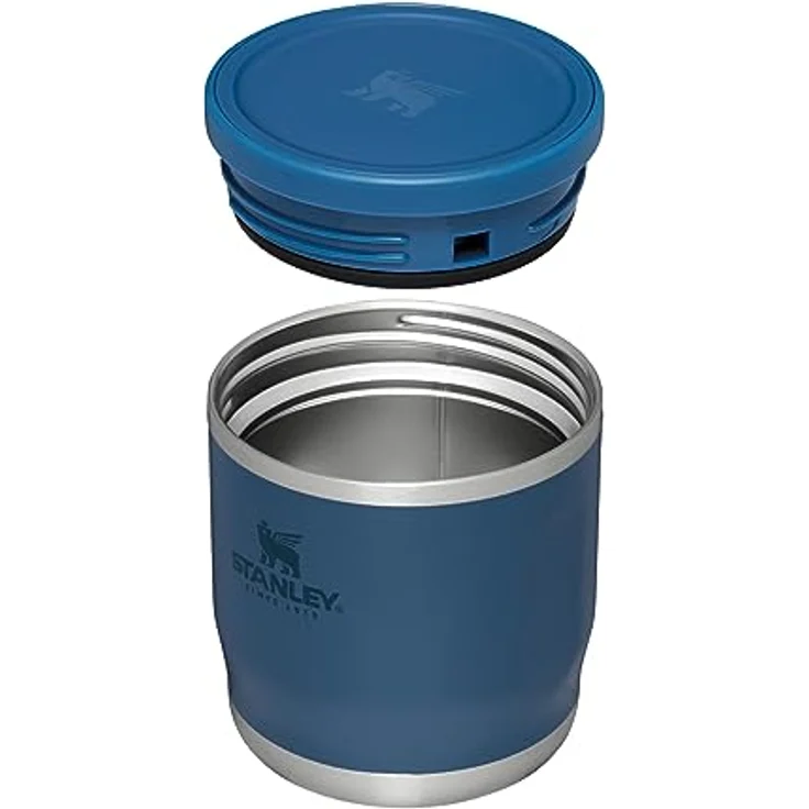 Stanley 1913 Adventure To-Go Food Jar, doppelwandige vakuumisolierte Lunchbox, 0,35 l, blau – Bild 7