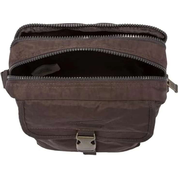 camel active Journey Umhängetasche, 21 cm, 100% Nylon, braun, 26 x 11 cm – Bild 3