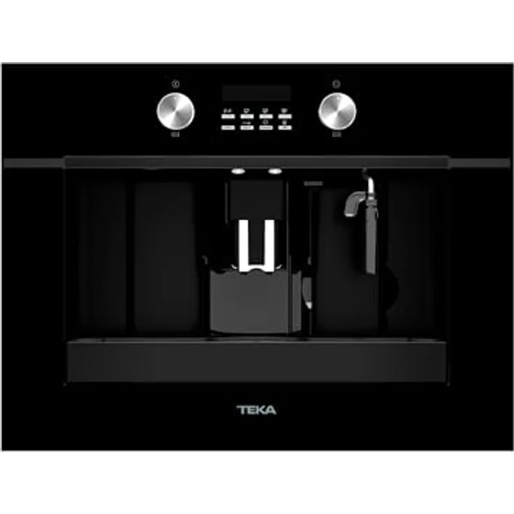Teka CLC 855 GM, Filterkaffeemaschine mit integriertem Mahlwerk, 1,8 l Wassertank, Schwarz