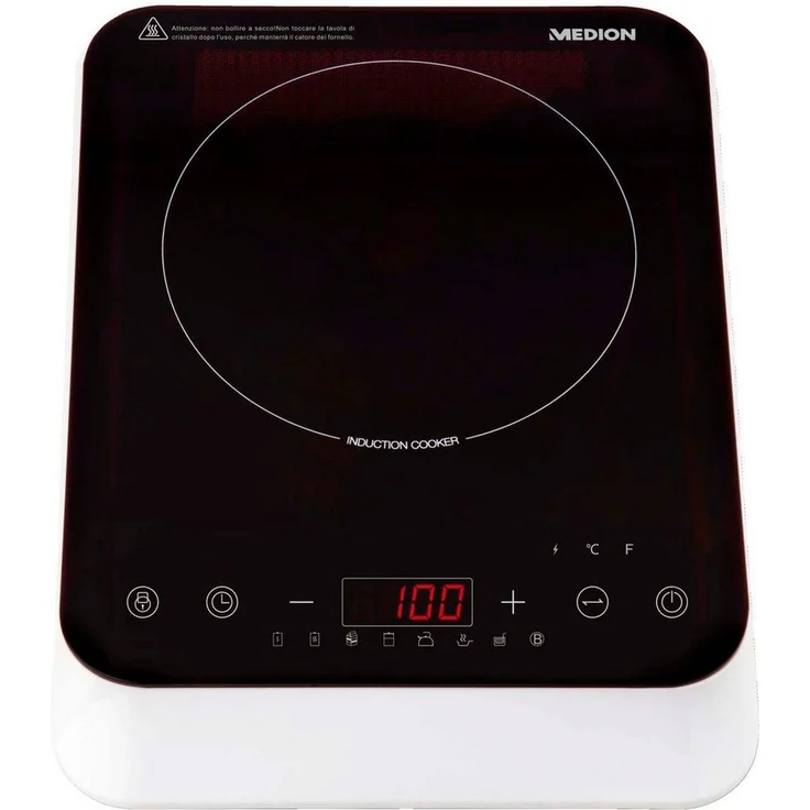 Medion® Einzel-Induktionskochplatte MD 18490, Topferkennung und Abschaltautomatik - Preisvergleich – Bild 1