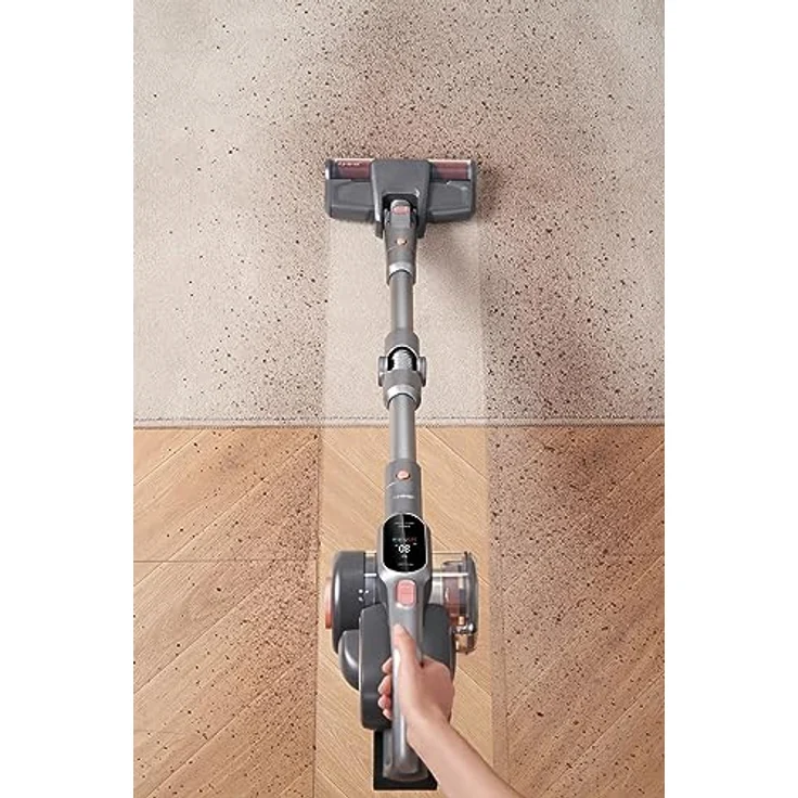 Jimmy H10 Pro Handstaubsauger, 90 min Akkubetrieb, Akkuwechsel-Option, silber-schwarz-roségold – Bild 5