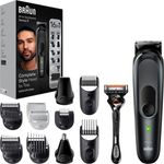 Braun Haarschneider All-In-One Styling Set MGK7470, 16-in-1 Barttrimmer, Wasserdicht