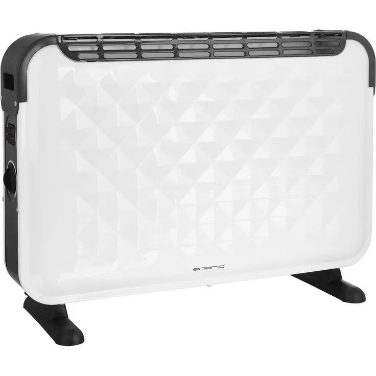 Emerio Konvektor CH-106492, 2000W Heizgerät mit 3 Heizstufen für Räume bis 25 qm, weiß
