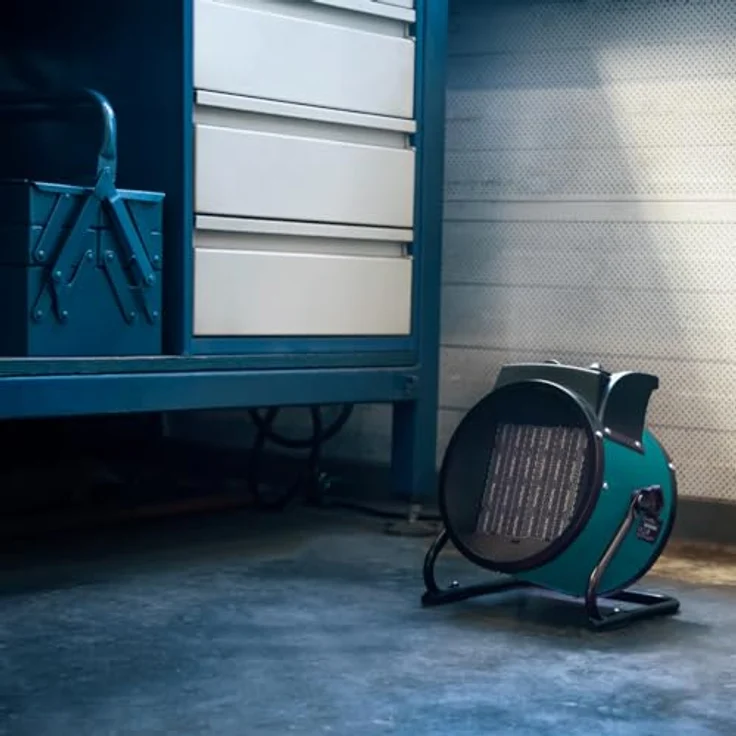 VONROC Elektroheizstrahler EH502AC, Heizstrahler mit Lüftungsfunktion, 3000W, 3 Heizstufen, kompakt und transportabel – Bild 8