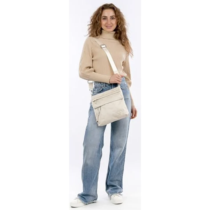 SURI FREY Umhängetasche Crossover Bag - Ecru (beige), mit abnehmbarem Schulterriemen – Bild 2