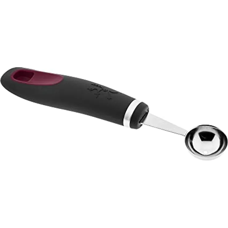 Ablager, Bolero. Farbe: Schwarz. Ergonomischer Griff aus rutschfestem Silikon. Spülmaschinenfest. Linie Essential – Jata Hogar