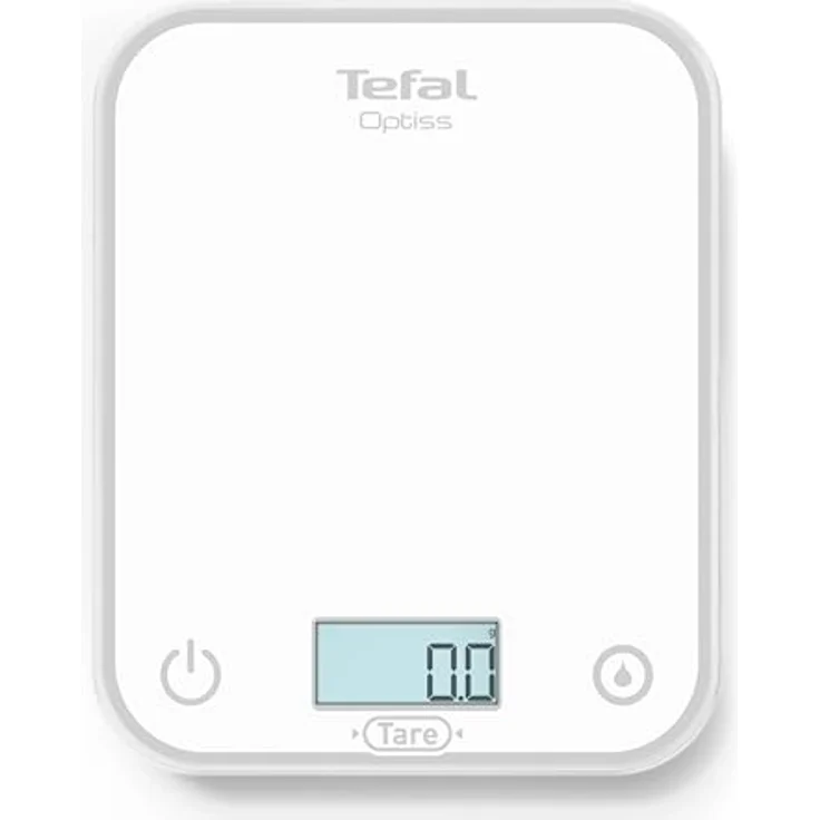 Tefal Optisss BC50U0V0 Elektronische Küchenwaage, kratzfest, leicht lesbares LCD-Display, 5 kg Kapazität, Weiß – Bild 2