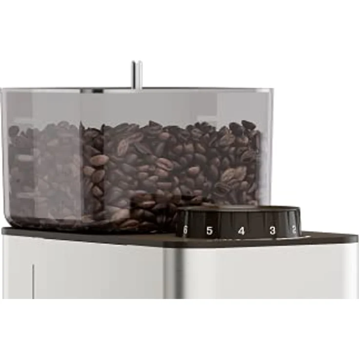Lelit Kaffeemühle WILLIAM Mühle PL71 Edelstahl mit 50mm-Mahlscheiben, stufenlos einstellbares Mahlwerk, Timerfunktion – Bild 4