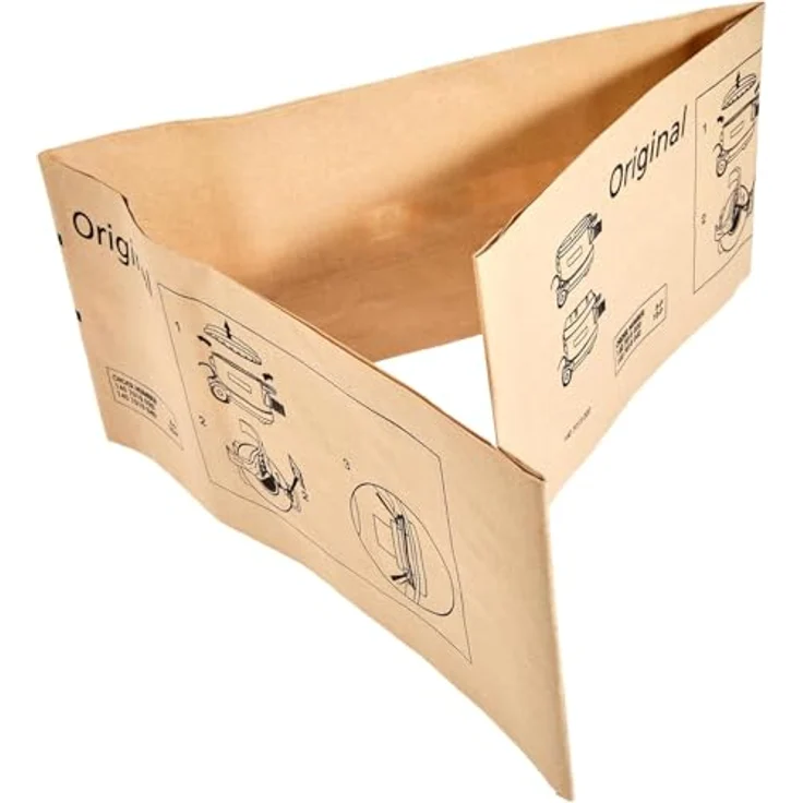 Nilfisk 10 Original Staubsaugerbeutel, hochwertiges Papier, kompatibel mit VP Staubsauger, Referenznummer 140 7015 040 – Bild 3