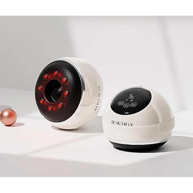 Beautifly B-Bubble BODY Vakuummassage elektrisches Schröpf Massagegerät in Schwarz, Anti Cellulite Magnettherapie, Automatische Saugfunktion, modellierende Dermomassage, und Magnettherapie – Bild 4