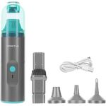 Genius Akku-Handstaubsauger Genius Invictus ONE Home Mini 2in1, 80 W, beutellos, Luftpumpe - Weiß