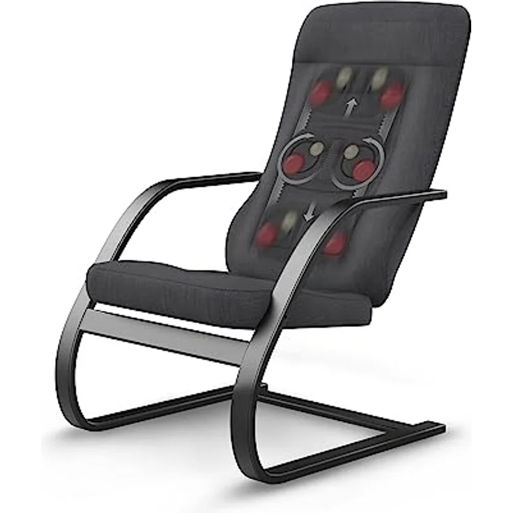 Medisana RC 450 Massagesessel, Relaxsessel mit Shiatsu Massagefunktion, Rückenmassage, Inkl. Wärmefunktion & Spotmassage, 2 Massagearten, Praktische Timerfunktion – Bild 1