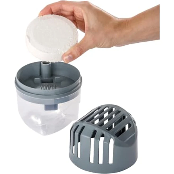 WENKO 50210100 Feuchtigkeitskiller Nachfüllpack, Luftentfeuchter, 4 x 250 g, Calciumchlorid – Bild 4
