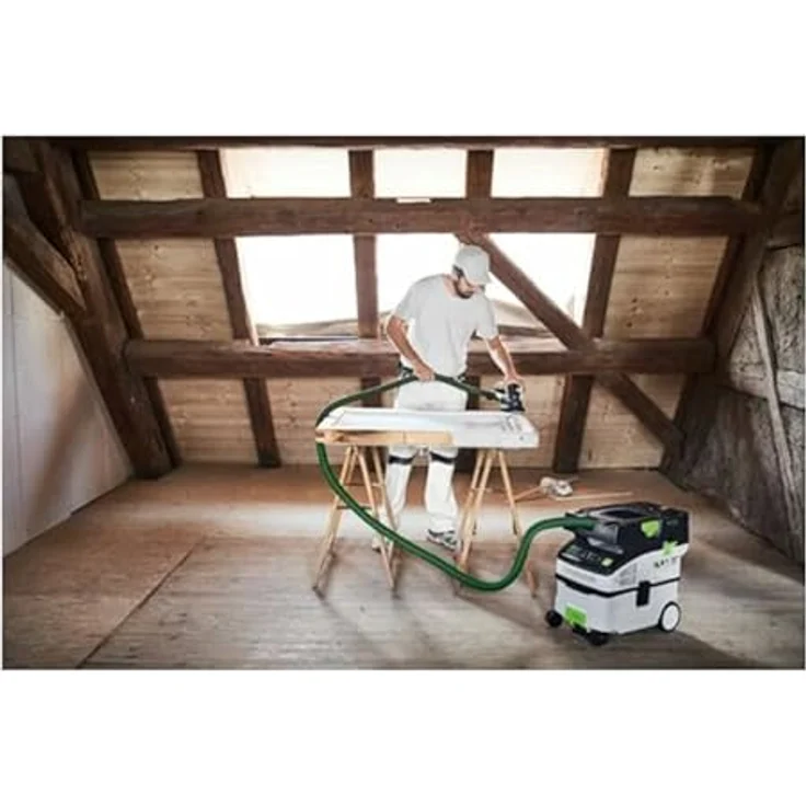 Festool Akku-Absaugmobil CLEANTEC CTMC MIDI I-Basic, mobiler Nass- und Trockensauger mit Bluetooth Autostart und 36 V Turbine – Bild 4