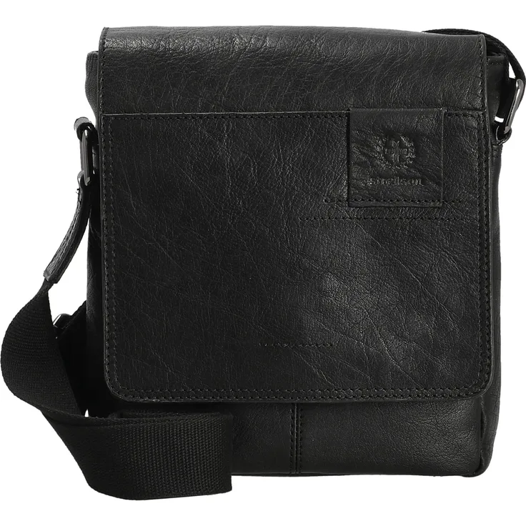 Strellson Umhängetasche Hyde Park Jeremy - Umhängetasche XS 23 cm in edlem Schwarz