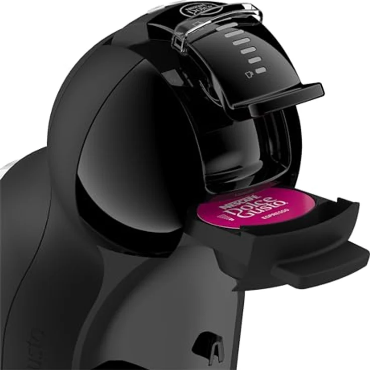 KRUPS NESCAFÉ Dolce Gusto Mini Me 2, Kaffeekapselmaschine mit einstellbarer Temperatur und Menge, über 45 Getränke, kompakt und stylisch, Schwarz, KP1438F0.26 – Bild 2