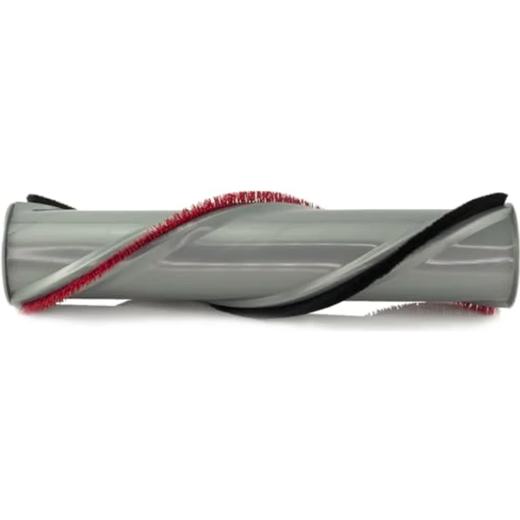 MidGard Bürstenwalze Ersatz-Hartwalze für Dyson V11, effiziente Rollbürste zur Tiefenreinigung von Teppichen und Hartböden, grau/schwarz/rot – Bild 2