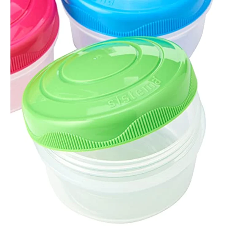 Sistema To Go Mini Bites, 130 ml, mehrfarbig, 3er-Packung – Bild 3