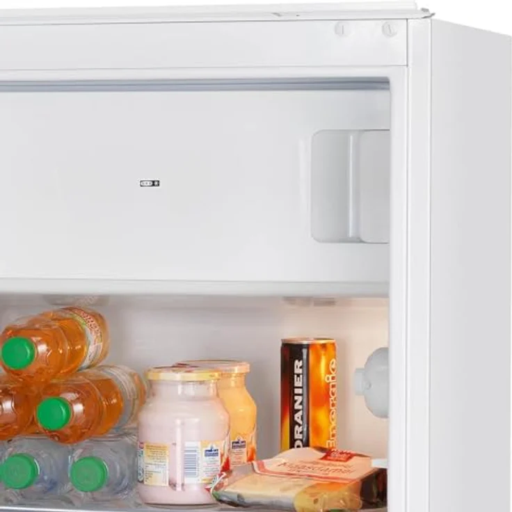 Oranier Einbau Kühlschrank 88 cm - halbhoher Einbaukühlschrank mit Gefrierfach - 118 Liter Gesamtvolumen - Schlepptür Türanschlag wechselbar EKS308 – Bild 4