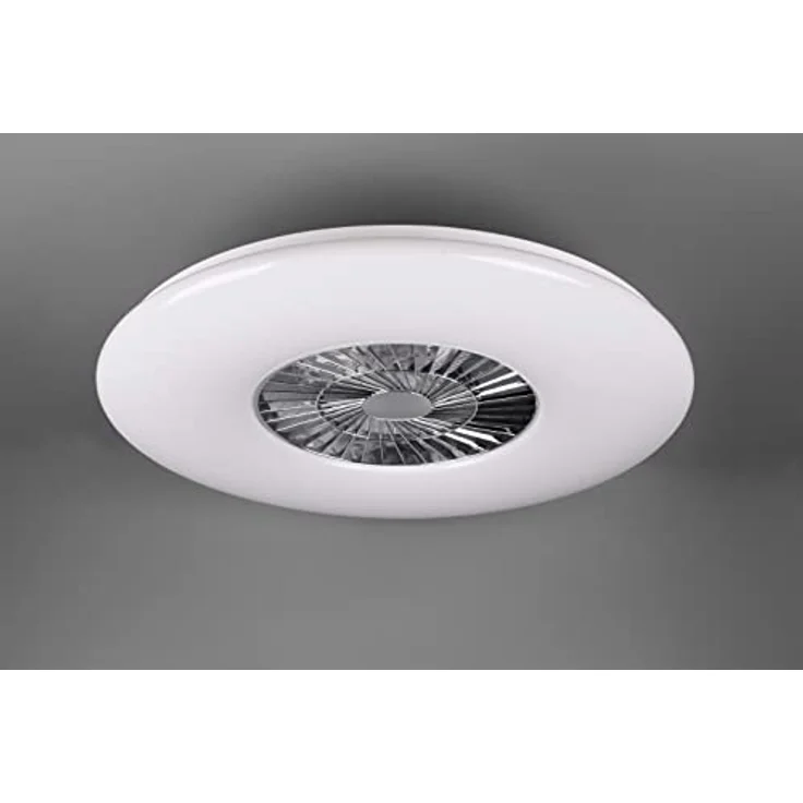 Reality Leuchten LED Deckenventilator, Sterneneffekt , Fernbedienung, D 75 cm, VISBY – Bild 5