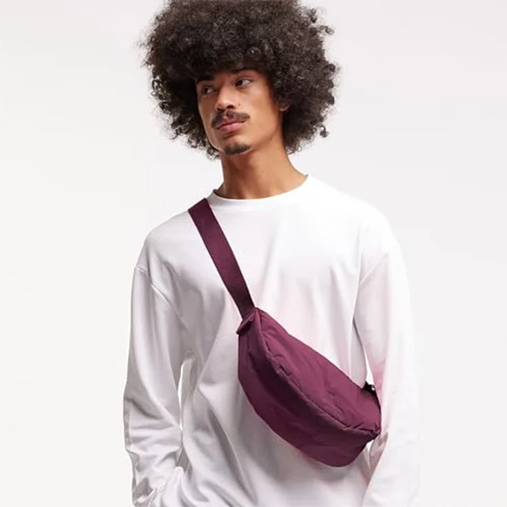 Got Bag Moon Bag Umhängetasche 32 cm, lila, aus 100% Polyester – Bild 7