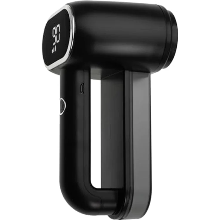 Adler AD 9622 LCD Fusselentferner elektrisch aufladbar Fusselrasierer schwarz – Bild 3