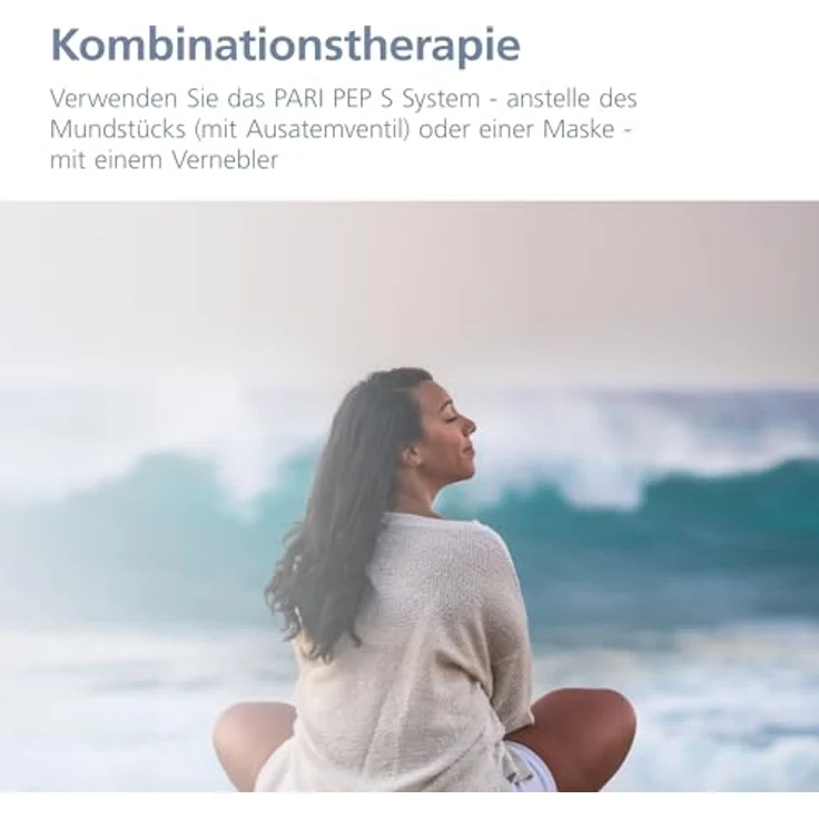 PARI PEP S System zur Physio- und Inhalationstherapie mit Vernebler Inhaliergerät – Lungentrainer – Schleimlöser Bronchien – Sekretmobilisierung und Stabilisierung – Inhalator Zubehör - Preisvergleich – Bild 5