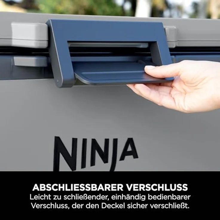 Ninja FrostVault 42L Kühlbox mit Rädern und Trockenzone  Slate Grau FB245EUGY – Bild 8