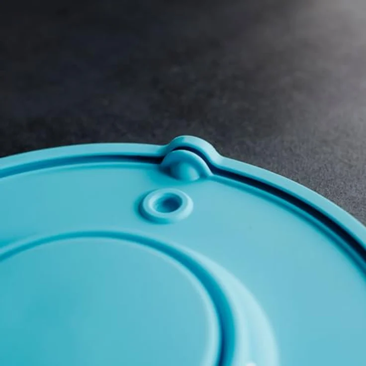 Kenny Professional Silikon Profi-Frischhaltedeckel "Überzieher" kompatibel mit Kenwood Cooking Chef XL Connect, spülmaschinenfest mit Airlock-Ventil, Aquamarin – Bild 7