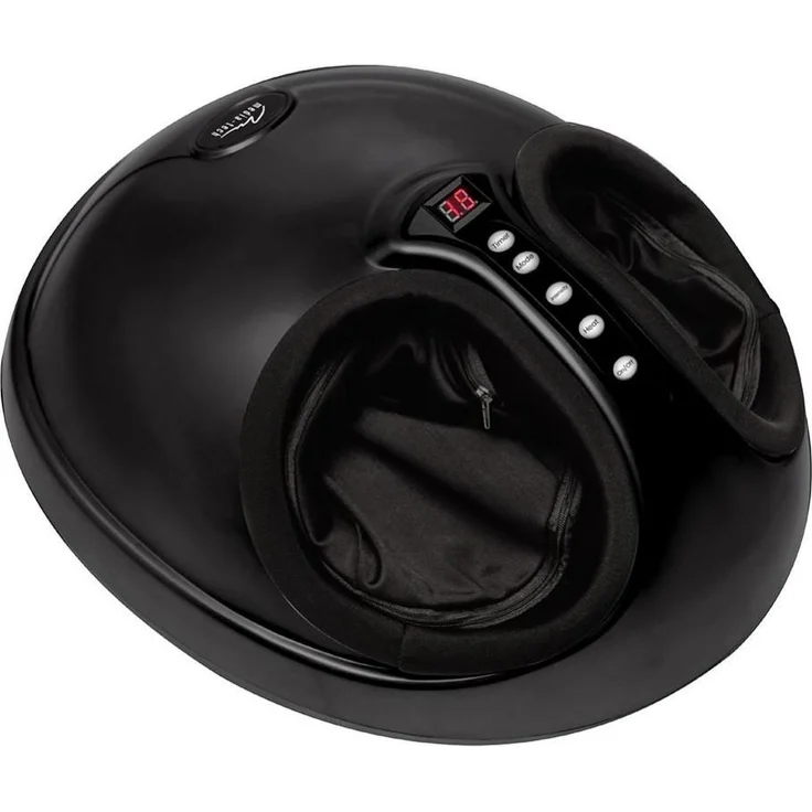 Media-Tech FUSSMASSAGER PREMIUM, Fussmassagegerät mit Shiatsu- und Pressotherapie, integrierter Wärmefunktion, drei einstellbaren Betriebsstufen, Netzbetrieb