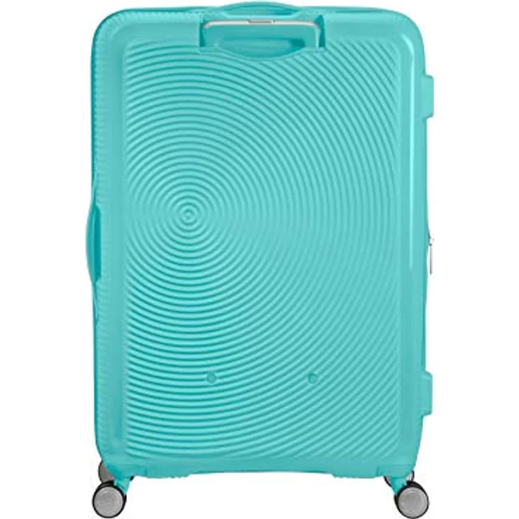 American Tourister Soundbox - Spinner L Erweiterbar Koffer, 77 cm, 97/110 L, Blau (Poolside Blue) – Bild 2