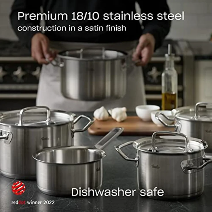 Fissler Original-Profi Collection / Edelstahl-Dämpfeinsatz (Ø 20 cm) Topf-Dampfeinsatz, Induktions-Dampfgarer gelocht - Induktion – Bild 3