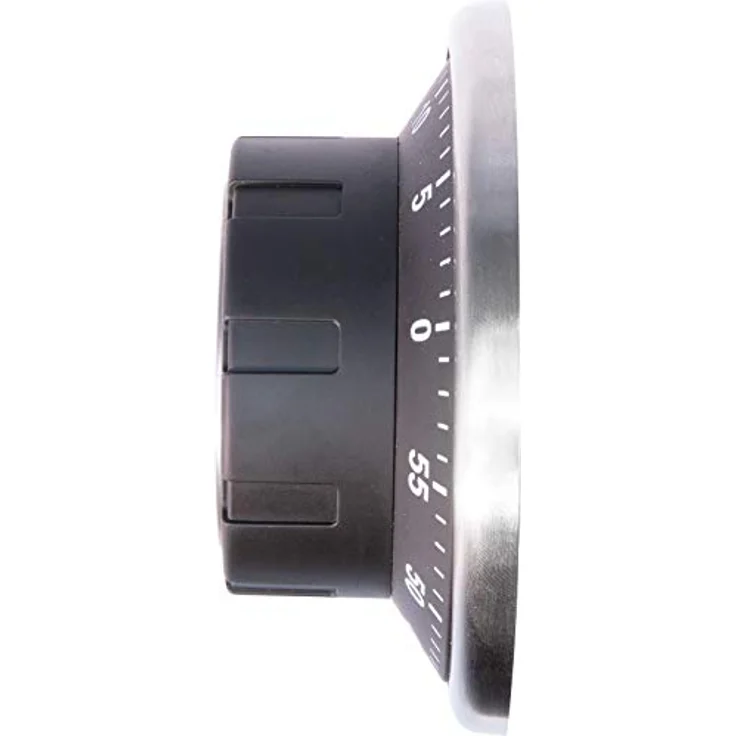Westmark Kurzzeitmesser-Küchentimer, mechanisch, magnetisch, 1-60 Minuten, Edelstahl-Kunststoff, Redondo, Anthrazit-Silber, 10922260 – Bild 4