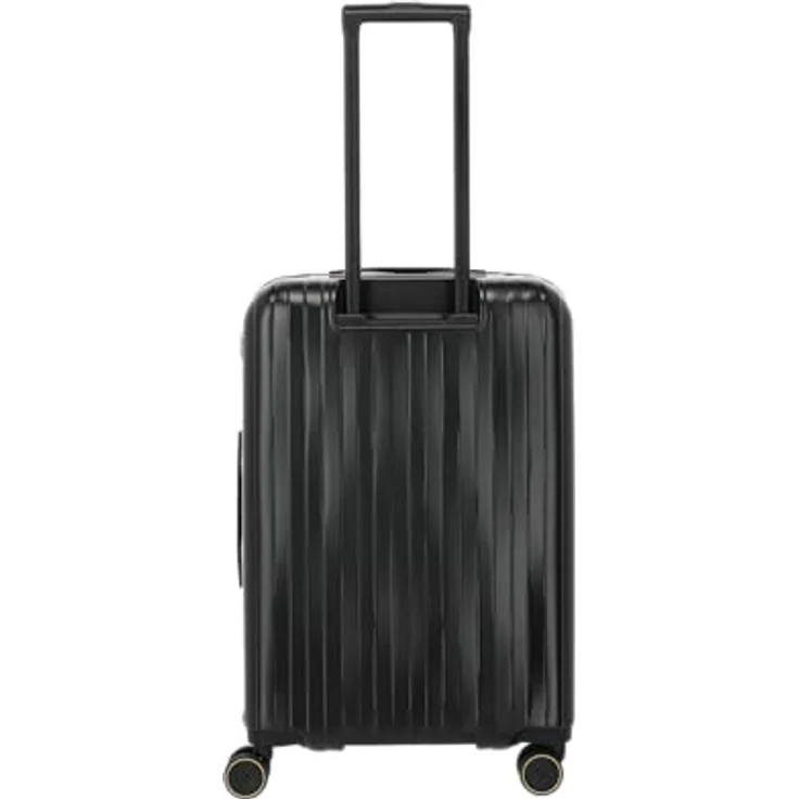 Travelite Barbara 4 Rollen Trolley 65 cm, Dehnfalte, schwarz, 100% Polycarbonat – Bild 5