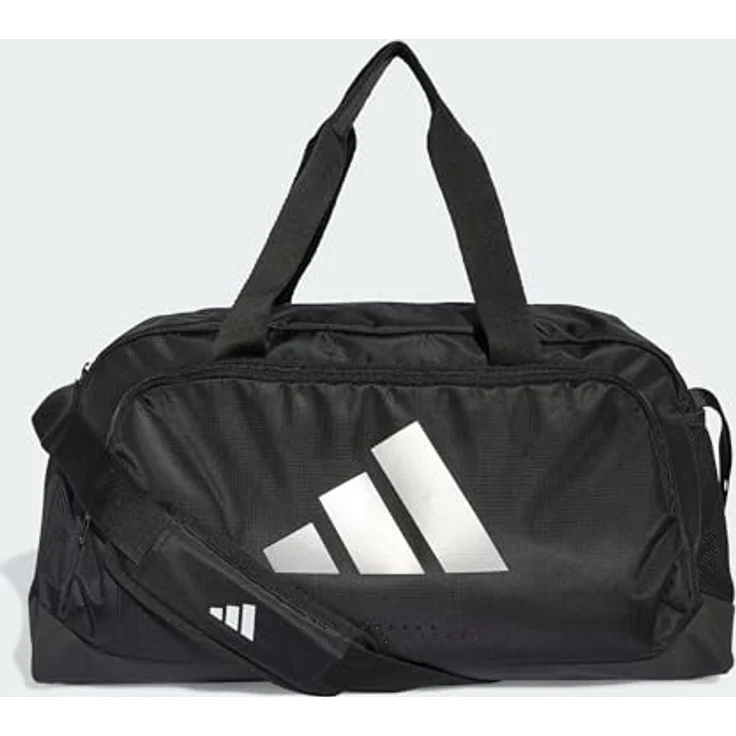 adidas Performance DEF GYM BAG S, Sporttasche mit großzügigem Hauptfach und Reißverschlusstasche, schwarz – Bild 5