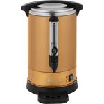 Royal Catering Kaffeemaschine Kaffeeautomat Filterkaffeemaschine 14 L Edelstahl Ausguss Gold, Filterkaffeemaschine, Orange