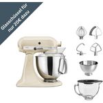 KitchenAid Küchenmaschine 5KSM175 Artisan, mit Glaschüssel (5KSM5GB), 20€ dazu - Preisvergleich