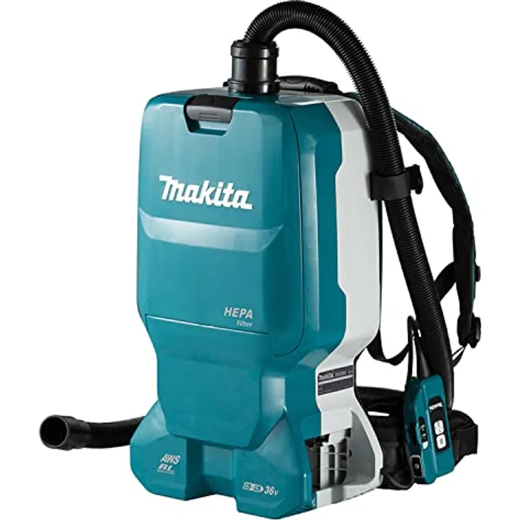Makita Hand- und Stielstaubsauger Akku-Staubsauger LXT 18 V x 2, Staubsauger, Bodenstaubsauger, 6 l, 110 mbar