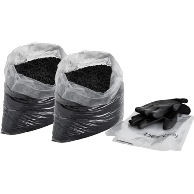 BERBEL 1090089 Pro Aktiv Nachfüllpack Aktivkohle 2er Set (2 x 1,3 kg) - Aktivkohlefilter für Berbel Dunstabzugshauben, 2 bis 3 Jahre Lebensdauer