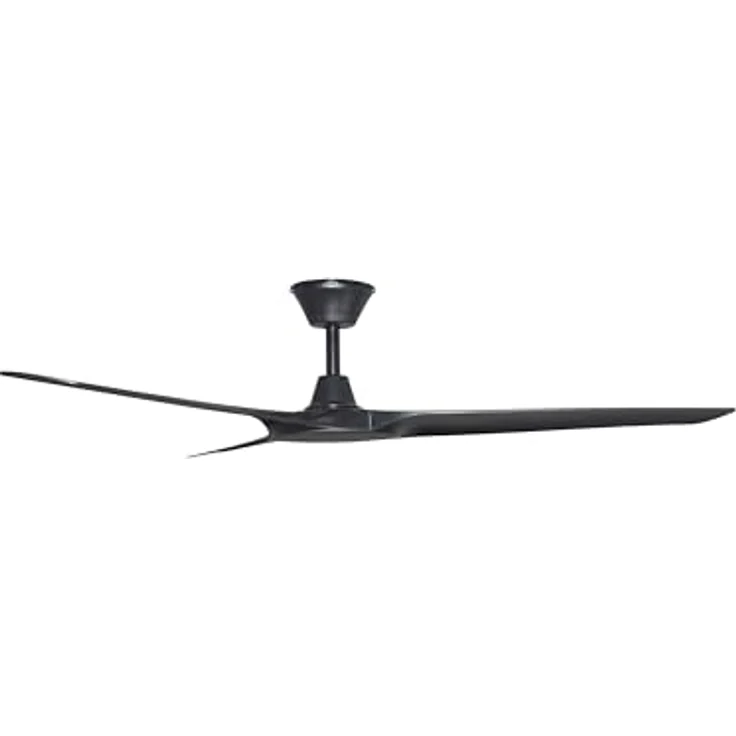 Lucci air Deckenventilator Outdoor DC Abyss Schwarz 142 cm, mit Timer und Fernbedienung – Bild 2